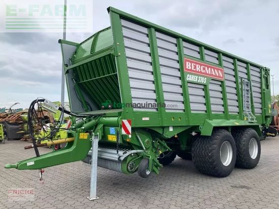 Remolqu agrícola - Bergmann - carex 370 s demo