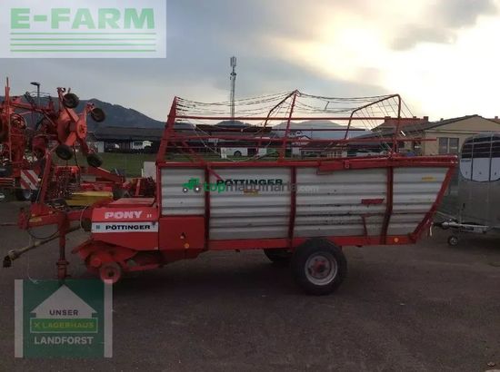Remolqu agrícola - Pöttinger - pony ii