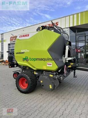Empacadora gigant - Claas - variant 560 rc trend claas run