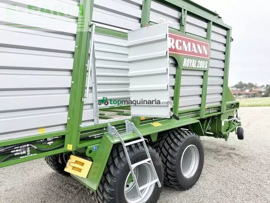 Remolqu agrícola - Bergmann - royal 280 s ladewagen