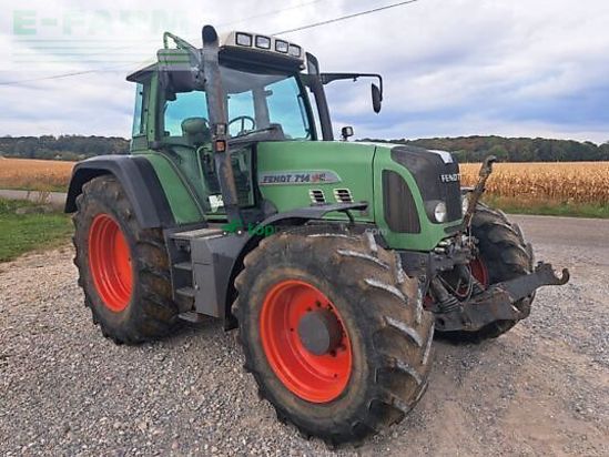 Tractor agrícola - Fendt - 714 vario tms