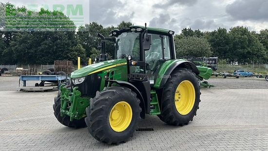 Tractor agrícola - John Deere - traktor 6120m mit kabine