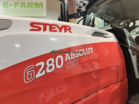 Tractor agrícola - Steyr - 6280 absolut cvt