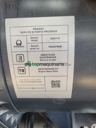 Generador Pramac  GSW 110 KWA