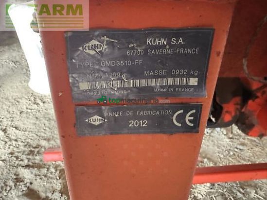 Cortacésped manual - Kuhn - gmd3510ff