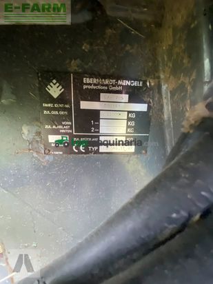 Remolqu agrícola - Mengele - law 745