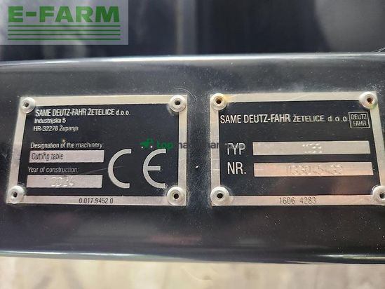 Cabezal - Deutz-Fahr - dh720r