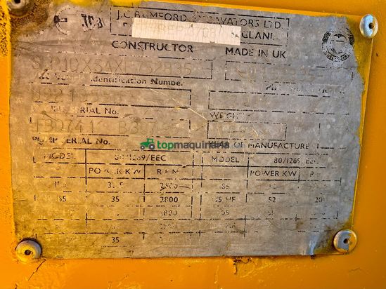 Mini retro mixta Jcb 1 cx