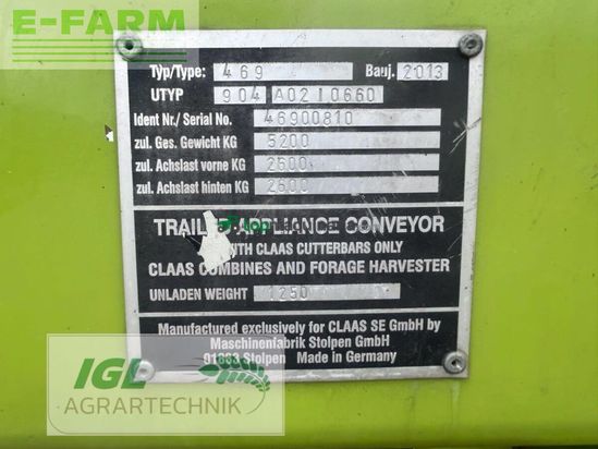 Cabezal - Claas - direct disc 610