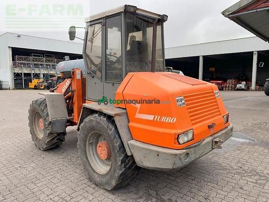 Minicargadora - Atlas - 86e radlader mit anbaugeräten