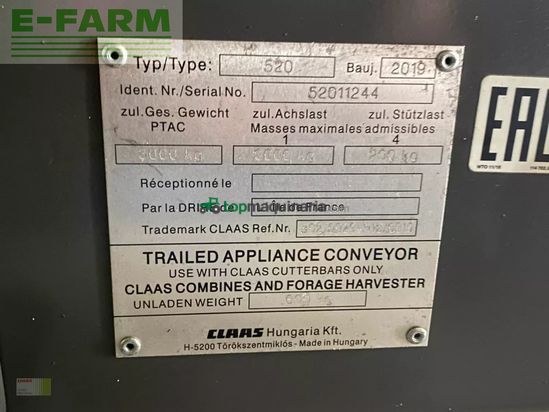 Cosechadora de Cereal - Claas - trion 520, günstige finanzierung