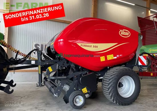 Empacadora gigant - Vicon - fixbale 500 isobus *sonderfinanzierung*