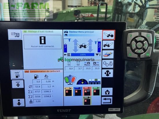 Tractor agrícola - Fendt - 724 vario profi + s4