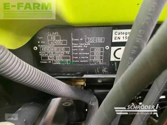 Tractor agrícola - Claas - arion 520 cebis