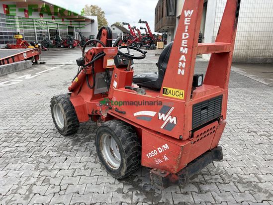 Minicargadora - Weidemann - 1050 d/m hydrostat, joystick, kardanwelle