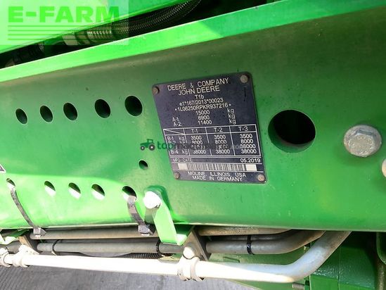 Tractor agrícola - John Deere - 6250r ultimate edition tractor (st27255)