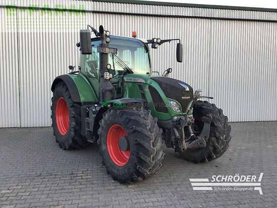 Tractor agrícola - Fendt - 724 scr profi plus
