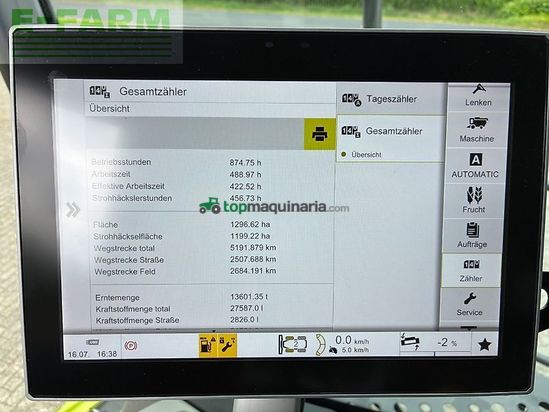 Cosechadora de Cereal - Claas - lexion 6700 tt inkl. vario 930
