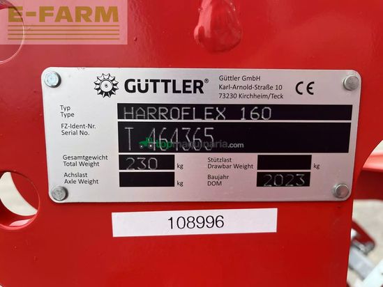 Cultivador -  - güttler harroflex 16 kompakt grubber-walzen-stri