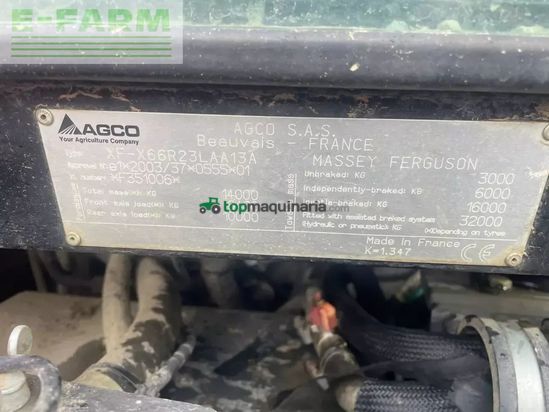 Tractor agrícola - Massey Ferguson - 7722 dyna-vt exclusive Exclusive