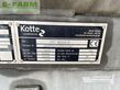 Cuba de purin - Kotte - pt 18500/5