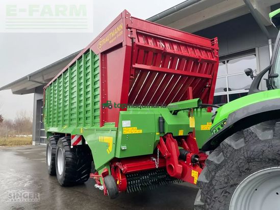Remolqu agrícola - Strautmann - magnon 11-470 kurzschnittladewagen