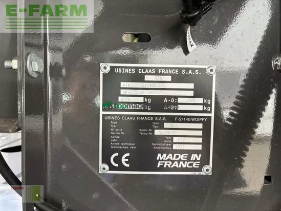 Empacadora gigant - Claas - rollant 455 rc uniwrap -neu-