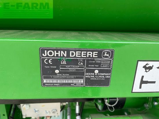 Cabezal - John Deere - rdf 30 bandschneidwerk