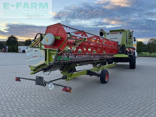 Cosechadora de Cereal - Claas - lexion 660 mit v600