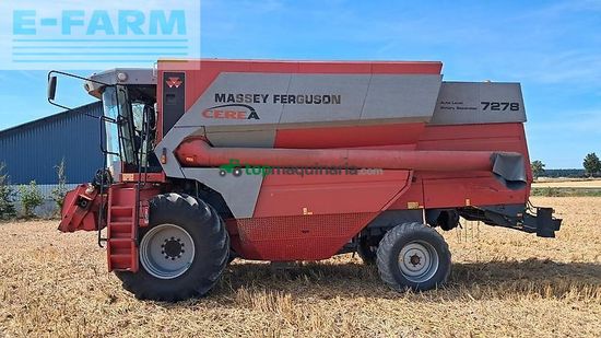 Cosechadora de Cereal - Massey Ferguson - 7278 auto level cerea