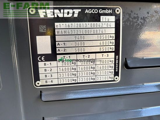 Tractor agrícola - Fendt - 514 vario profi plus