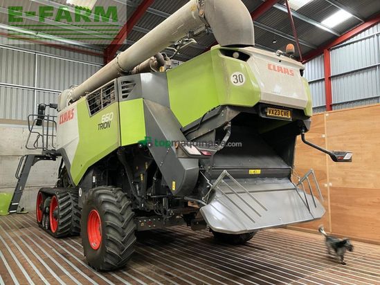 Cosechadora de Cereal - Claas - TRION 660 TT C/W V770