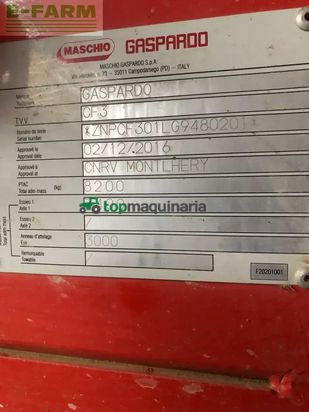 Sembradora directa - Gaspardo - gigante 600 33 ro