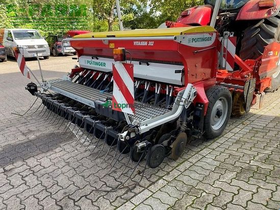 Sembradora - Pöttinger - vitasem 302 + maschio dmr 3000