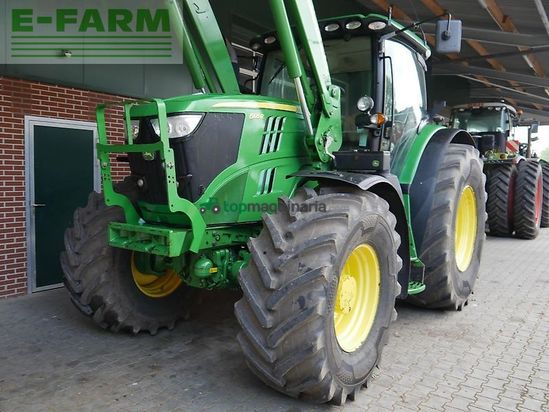 Tractor agrícola - John Deere - 6195r ap + frontlader