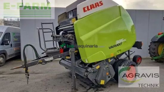Empacadora gigant - Claas - variant 385 rc pro