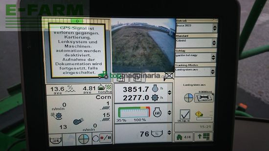 Cosechadora de Cereal - John Deere - s670 4wd + macdon fd75
