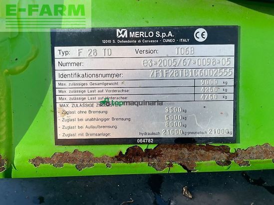 Telescopica - Merlo - p32.6 top panoramic reparaturb