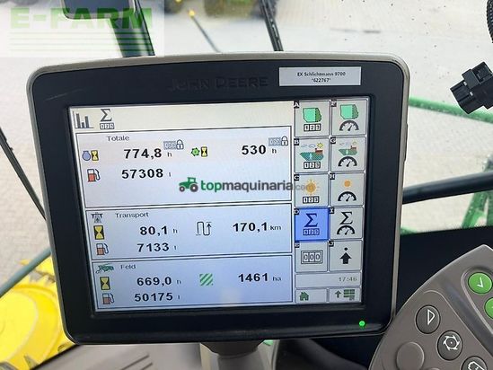 Cosechadora de Cereal - John Deere - 9700i prodrive 40km/h
