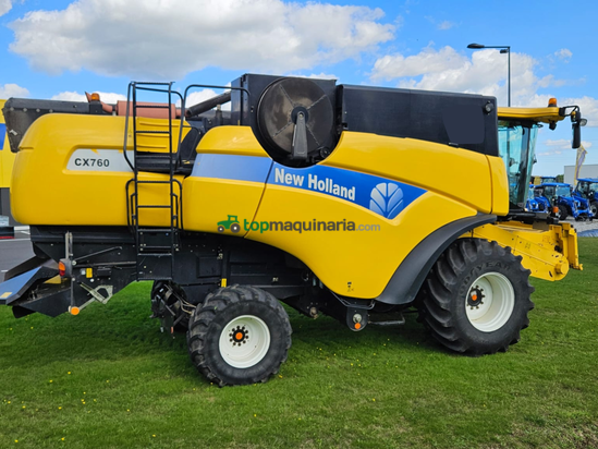 Cosechadora de Cereal New Holland CX760