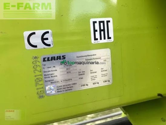 Rastrillo - Claas - liner 1600