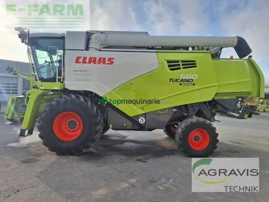 Cosechadora de Cereal - Claas - tucano 560 montana