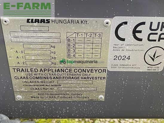 Cabezal - Claas - vario 560