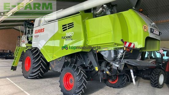Cosechadora de Cereal - Claas - tucano 560 montana