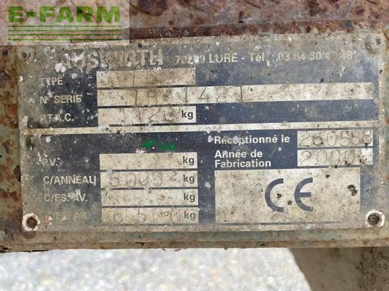 Remolqu agrícola -  - 123456