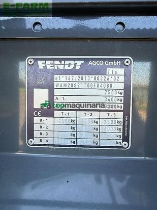 Tractor agrícola - Fendt - 209 vario