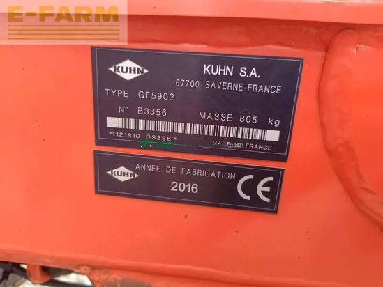 Henificador - Kuhn - gf 5902