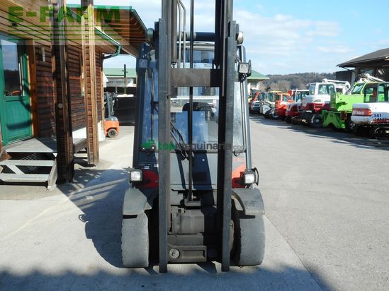 Elevadora - Linde - h30d-02 evo triplex 4,65m + ss + kabine