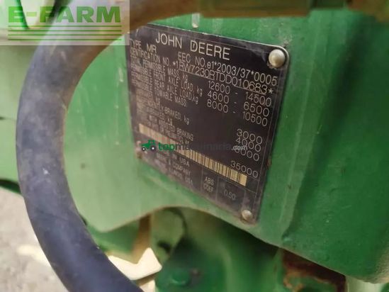 Tractor agrícola - John Deere - 7230r