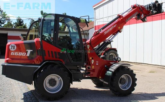 Minicargadora - Schaffer - 6680 t-3 mit kabine